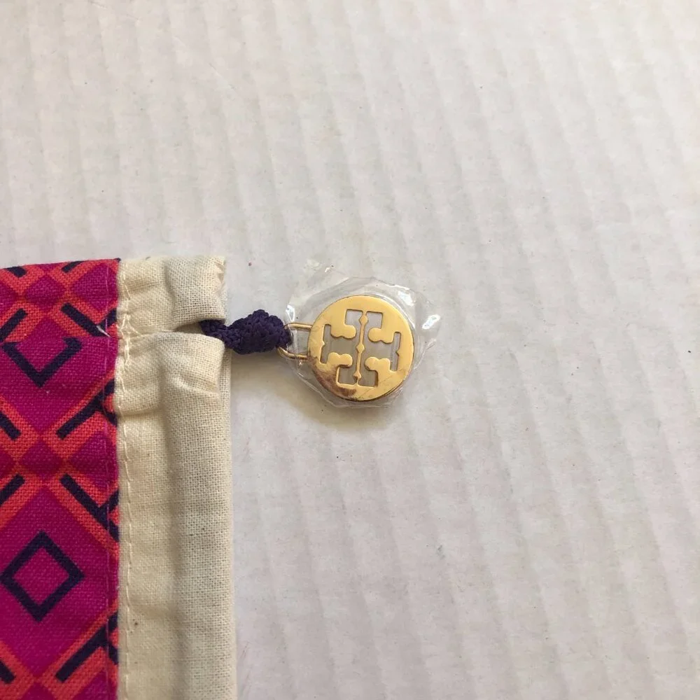 Tory Burch large white cotton dust bag for garments or shoes